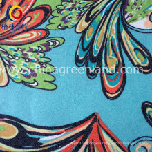 97%Cotton 3%Spandex Printed Twill Imitate Denim Fabric for Shrit (GLLML181)